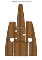EVA Foam Faux Teak Deck Flooring Pad Mat for Crownline LPX Limited (2002)
