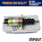12V Fuel Shutdown Solenoid for Cummins 6C 8.3L 4BT 3.3L 3.9L (3906398, SA-3151-12)