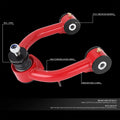 J2 Red Front Upper Control Arms for Toyota 4Runner Tacoma (1995–2004)
