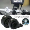 Mounting Bracket Clamps for SUV Pickup (1.25 inch, Off Fog, LED Light Bar)