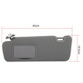Left Driver Side Sun Visor for Toyota Highlander (2014–2019) 74320-0E074-A0