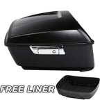 Matte Black King Trunk Luggage for Harley Street Road Glide (2014–2026)