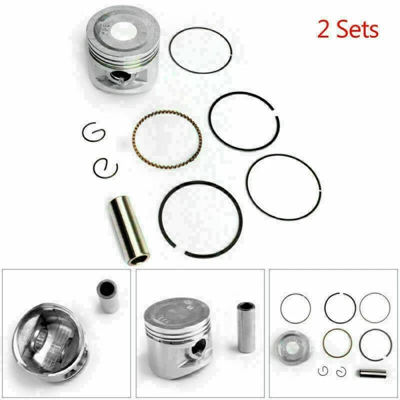 Piston Ring Kit 53mm x 47mm for Honda Rebel UE 250 CMX 250 (13101-KR3-013)