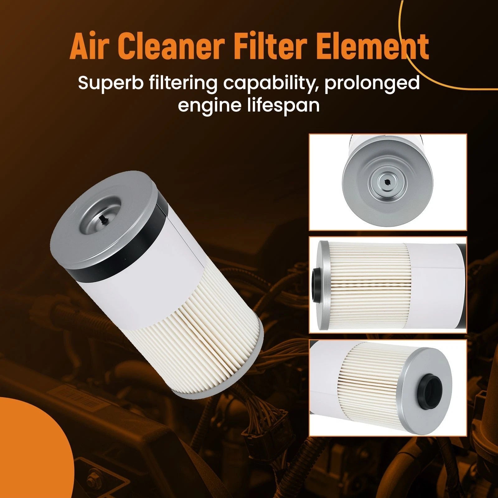 2X Fuel Filter for International 8600/9200/W900 (1997–2009) FS19729 382116