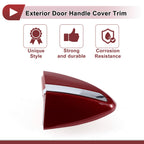 Exterior Door Handle Cover Trim for Toyota Corolla (2014–2018) Red