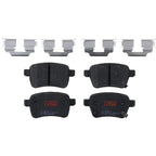 Brake Pad Set for Fiat 500L (2014–2020) Rear