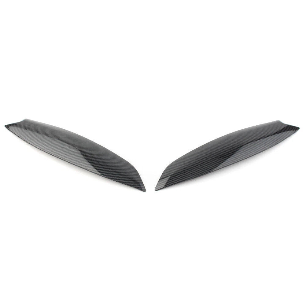 Carbon Fiber Headlight Eyelid Covers for VW Golf 5 R32 MK5 (2005–2007)