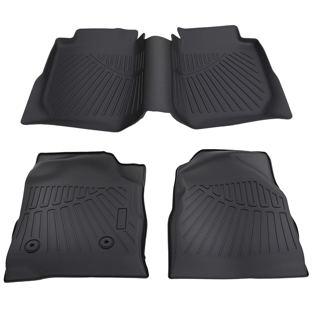 Anti-Slip Floor Mats Liner for Chevrolet Equinox GMC Terrain (2010–2017) TPE Rubber