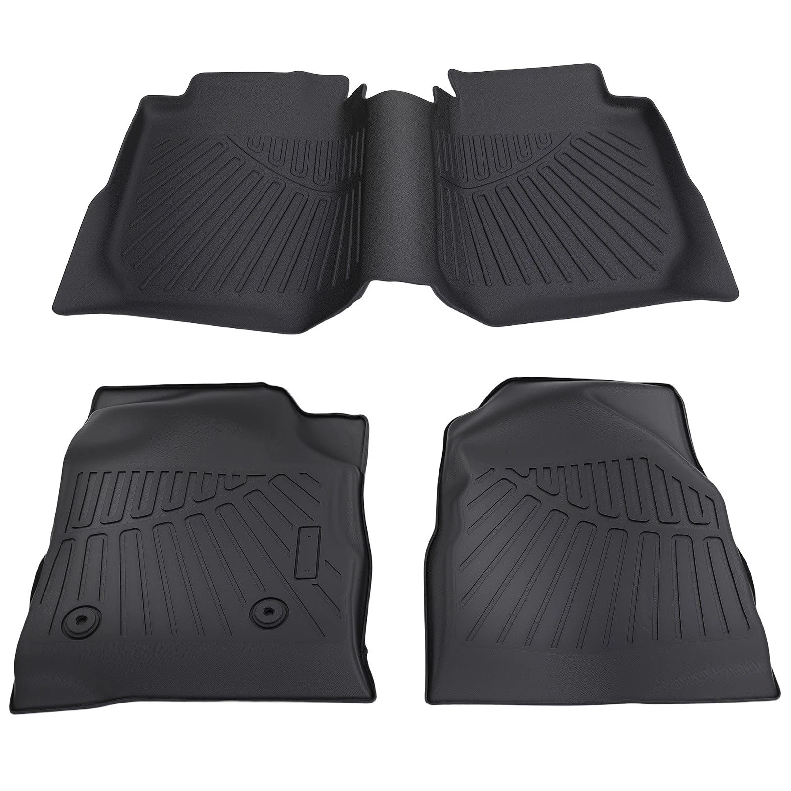 Anti-Slip Floor Mats Liner for Chevrolet Equinox GMC Terrain (2010–2017) TPE Rubber