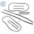 Weatherstrip Seal Kit 10 Pcs Rubber for Jeep Wrangler YJ CJ7 CJ8 (1976–1995)