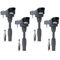Set of 4 Ignition Coils & Platinum Spark Plugs for Envision Impala Malibu