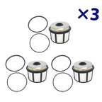 3X Fuel Filters for Ford F & E Series 7.3L Powerstroke Diesel (1999–2003)