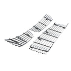 Stainless Silver Billet Grille Combo for Infiniti G35 (2005-2006)