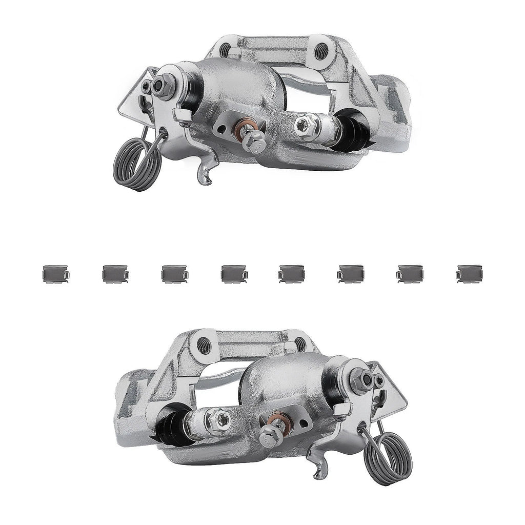 2x Rear Brake Caliper Kit for Ford Edge (2011–2014) Lincoln MKX (2011–2015)