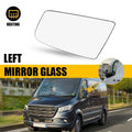 Left Heated Mirror Glass for Mercedes Benz Sprinter 2500 3500 (2010–2018)