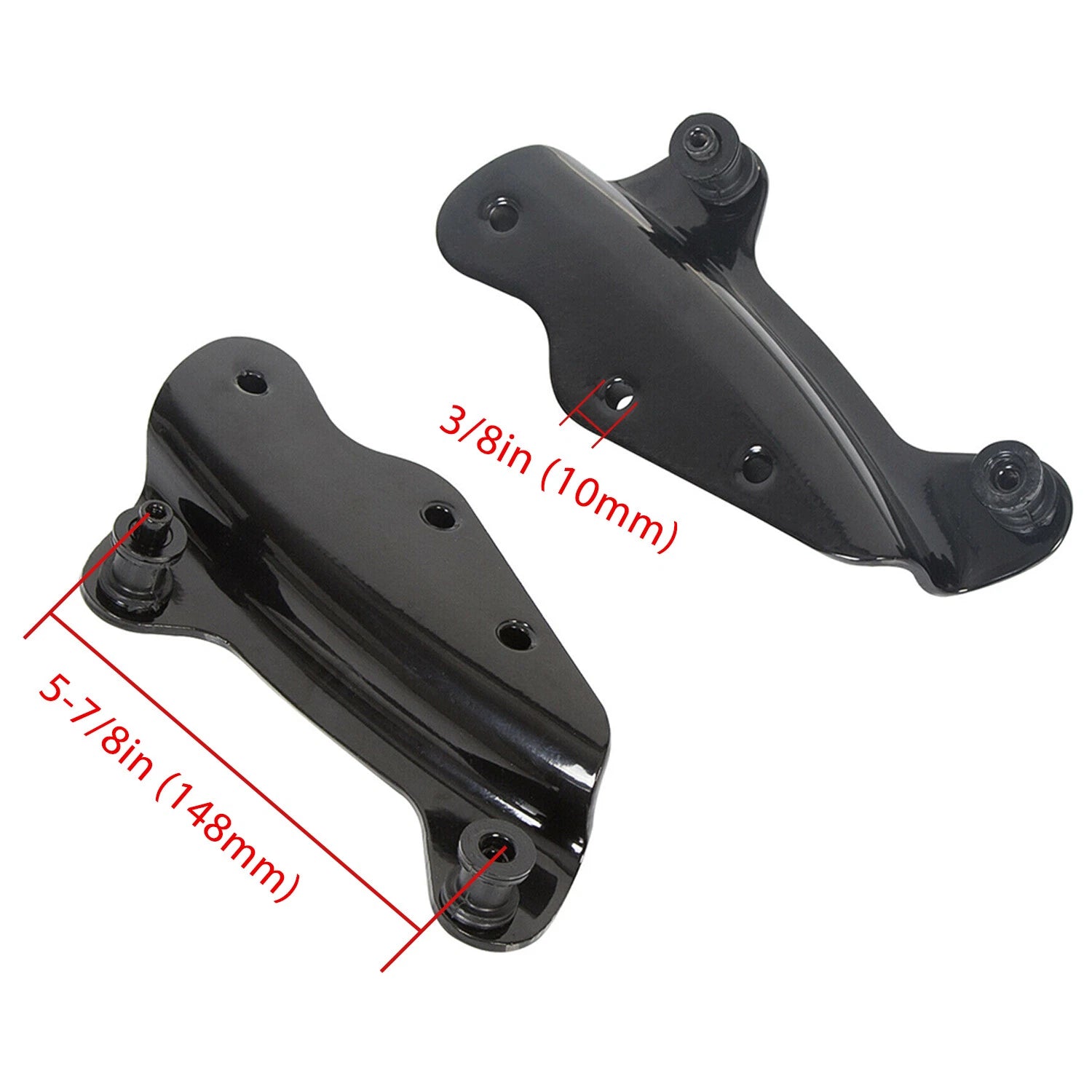 Detachable Moto Trunk Mount Rack for Harley Touring (2009–2013)