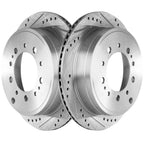 Rear Brake Disc Rotors for Toyota Sequoia Tundra Lexus LX570 Land Cruiser
