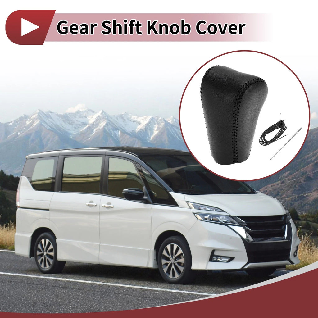 Anti-Slip Gear Shift Knob Cover for Nissan Serena HFC27 GFC27 (2016–2023)