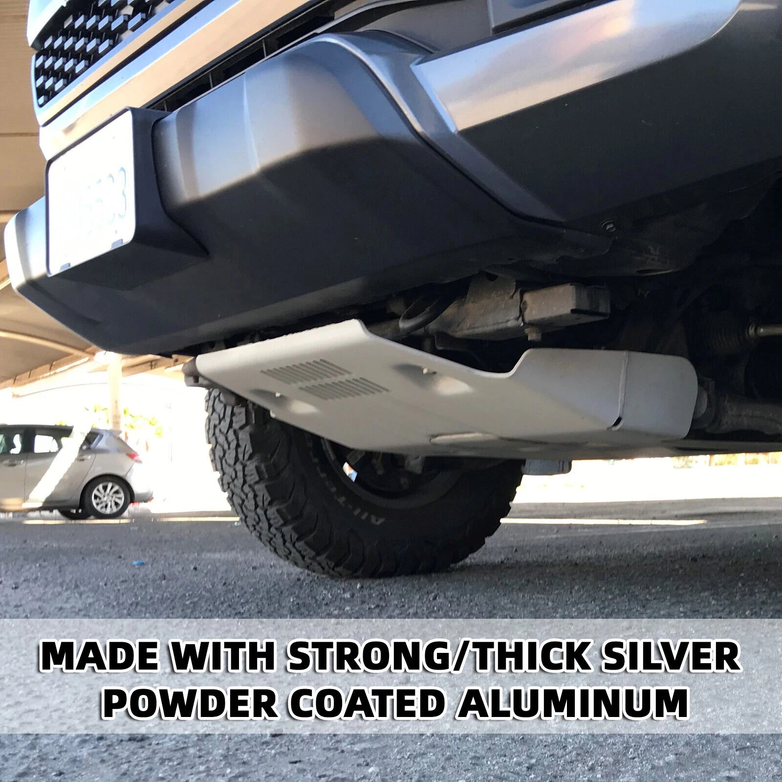 Front Skid Plate for Toyota Tacoma Off-Road (2016–2023) PTR60-35190 PTR60-35160