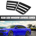2pcs Window Louvers Air Vent Scoop Shades Cover for Dodge Charger (2011–2021)
