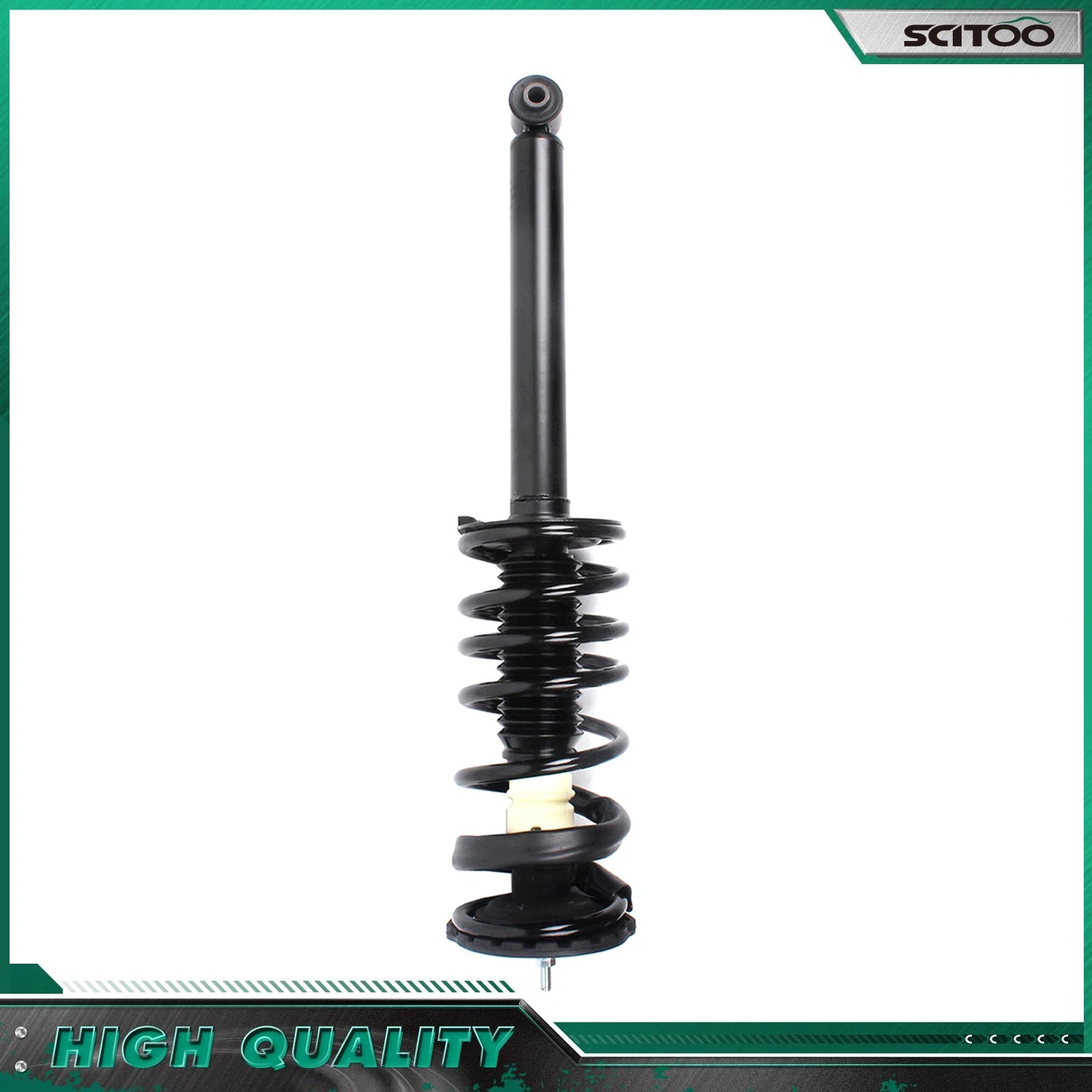 Set of 2 Rear Complete Struts Shocks & Coil Springs for Cavalier Sunfire (1995–2005)