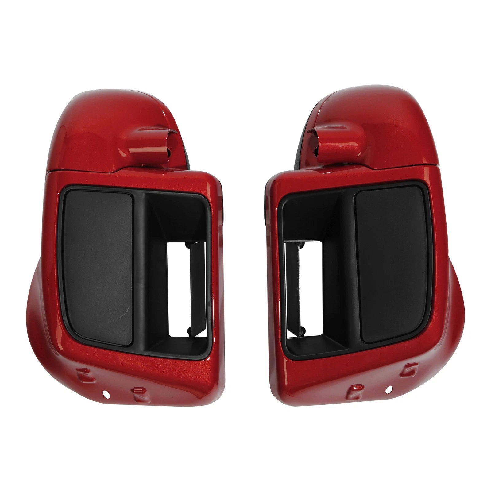 Lower Vented Fairings for Harley Davidson Touring Glide (2014–2024) Wicked Red