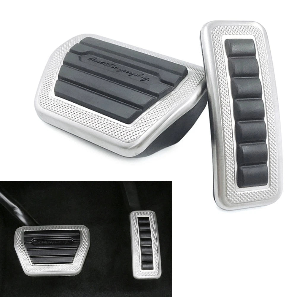 2X Brake Gas Pedals Cover for Land Rover Range Rover Discovery 5 Defender 90 110