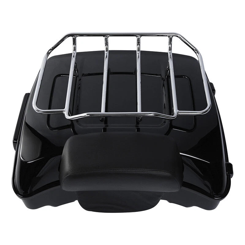 Chopped Trunk Backrest Rack for Harley Street Road Glide (2014–2026)