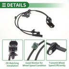 ABS Wheel Speed Sensor No. 8954302120 for Toyota Avensis (1997–2003)