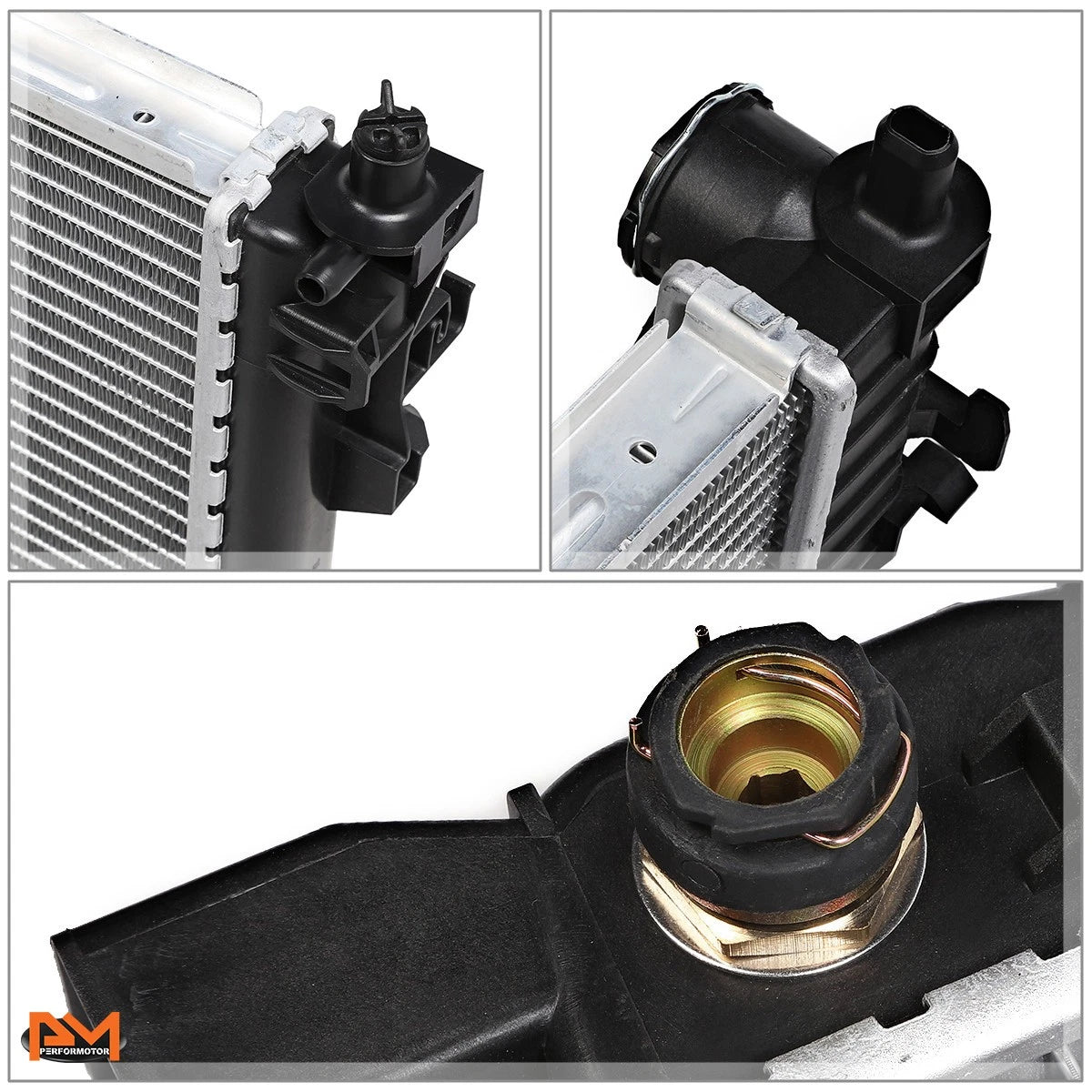 Aluminum Core Replacement Radiator for Mercedes C-Class (2001–2007) DPI-2337