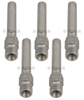 Set of 5 Bosch Fuel Injectors for Audi 4000 5000 Coupe Quattro VW Quantum (1980–1987)