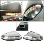 2Pcs LED Mirror Turn Signal Lights for Dodge Ram 1500 2500 (2009–2014)