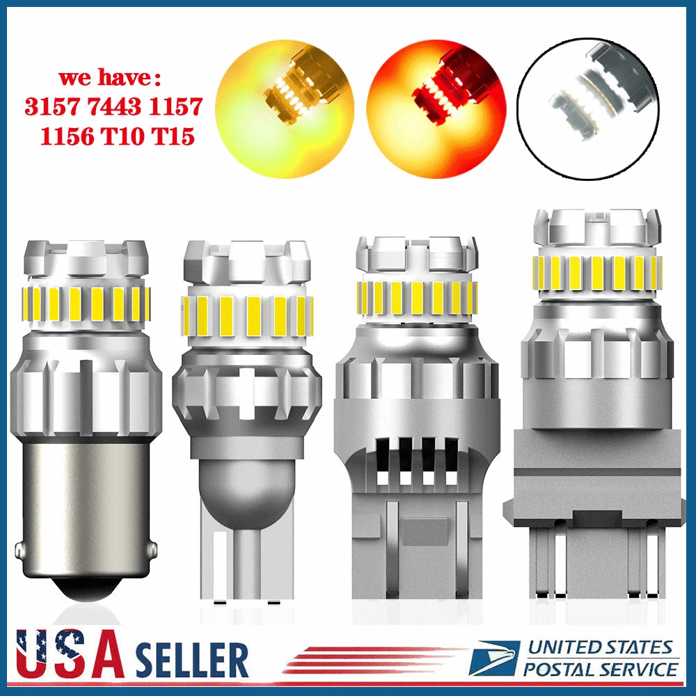 CANBUS LED Turn Signal Light Bulb 3156/3157/7440/7443/1156/1157