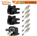 Set of 3 Ignition Coils & 6 Spark Plugs for Mitsubishi Montero Sport (1999–2004)