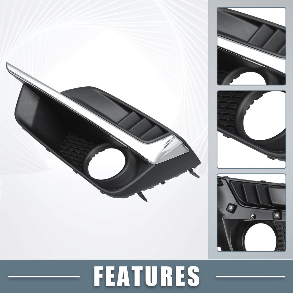 Set of 2 Fog Light Grille Covers for Subaru Impreza (2015–2016)