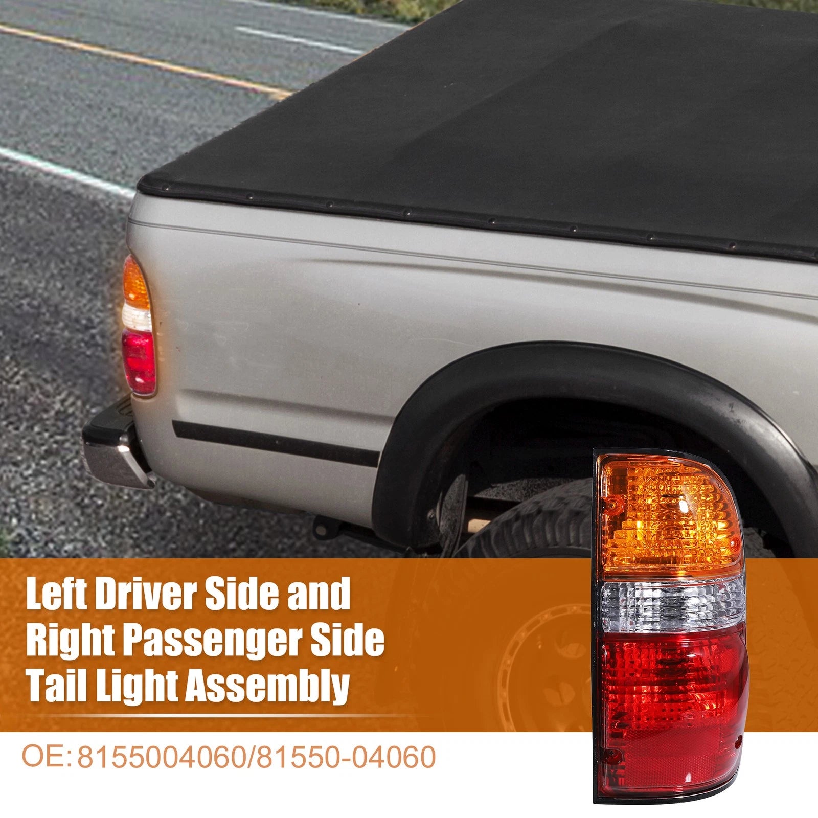 Right Side Tail Light Assembly for Toyota Tacoma (2001–2004) No. 8155004060