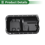 Engine Oil Pan for Honda Accord (1998-2002) - 1 x No.11200PAAA00 Iron Black