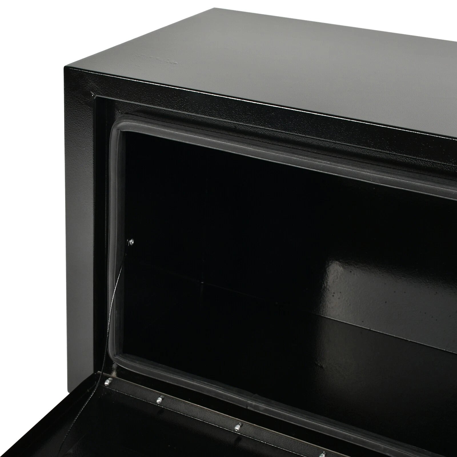 Underbody Tool Box for Pickup Truck (24''×14''×16'', Black Steel)