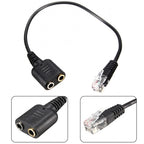 3.5mm Female Headphone Adapter Cable (2-Pack)