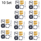 10X Carburetor Repair Kit for Jonsered 2041 2045 2050 (ZAMA RB-45)