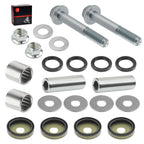 Front Lower A-Arm Bushing Seal Kit & Bolts for Suzuki Z400 LTZ400 (2003–2009)