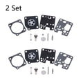 2X Carburetor Gasket Kit for Echo SRM-225, PB-251 (Zama RB-123, RB-188)