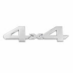 Chrome 4x4 Rear Trunk Emblem Badge Sticker for Dodge Ram 1500-3500 (2010-2020)