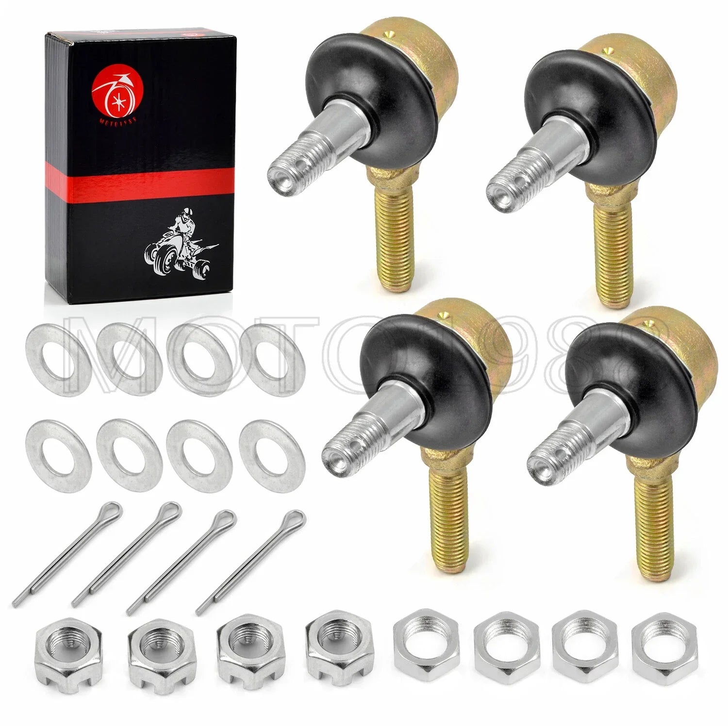 4 x tie rod ends ball joints for Yamaha Banshee YFZ450