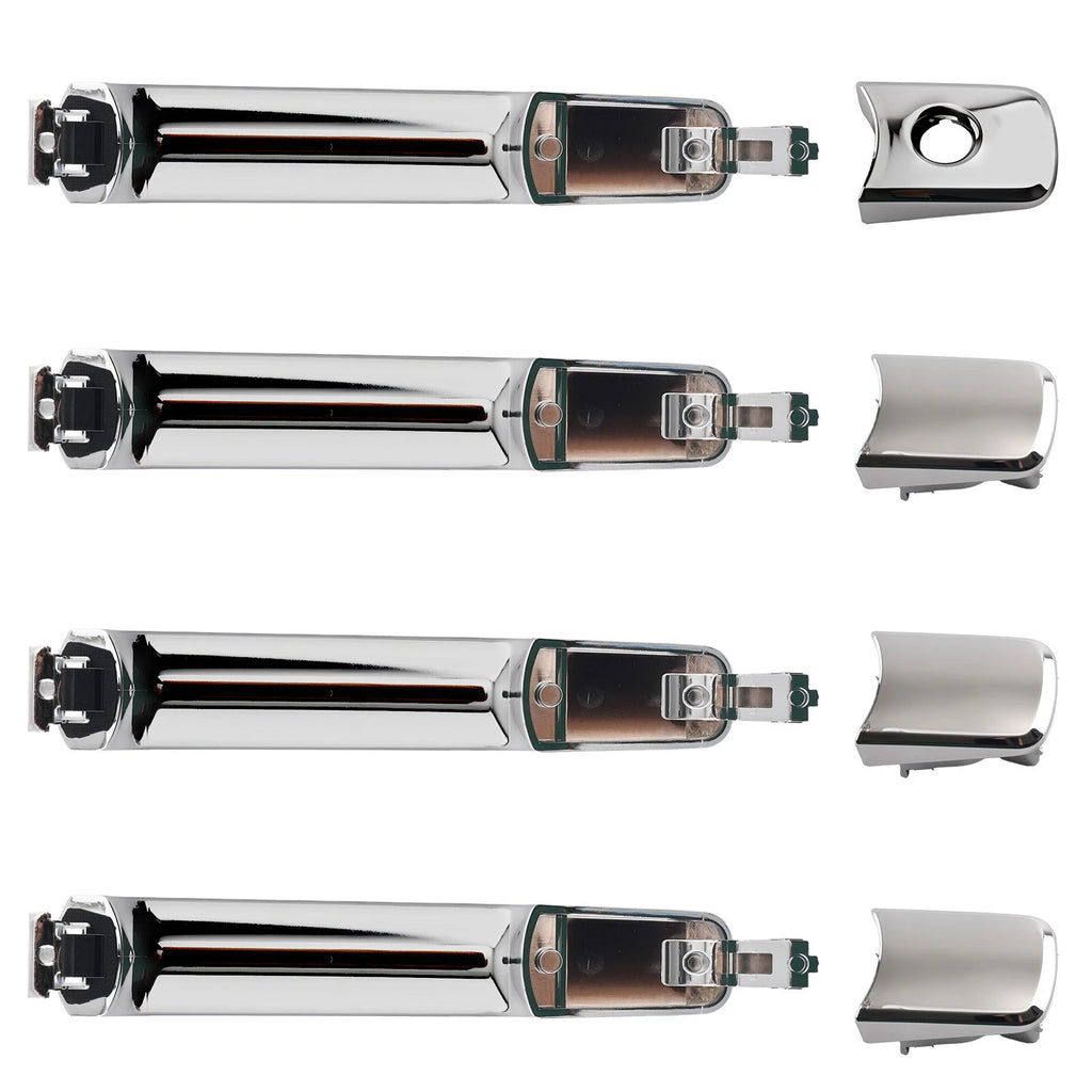 Set of 4 Chrome Door Handles for Infiniti FX35 FX45 Nissan Murano (2003–2008)