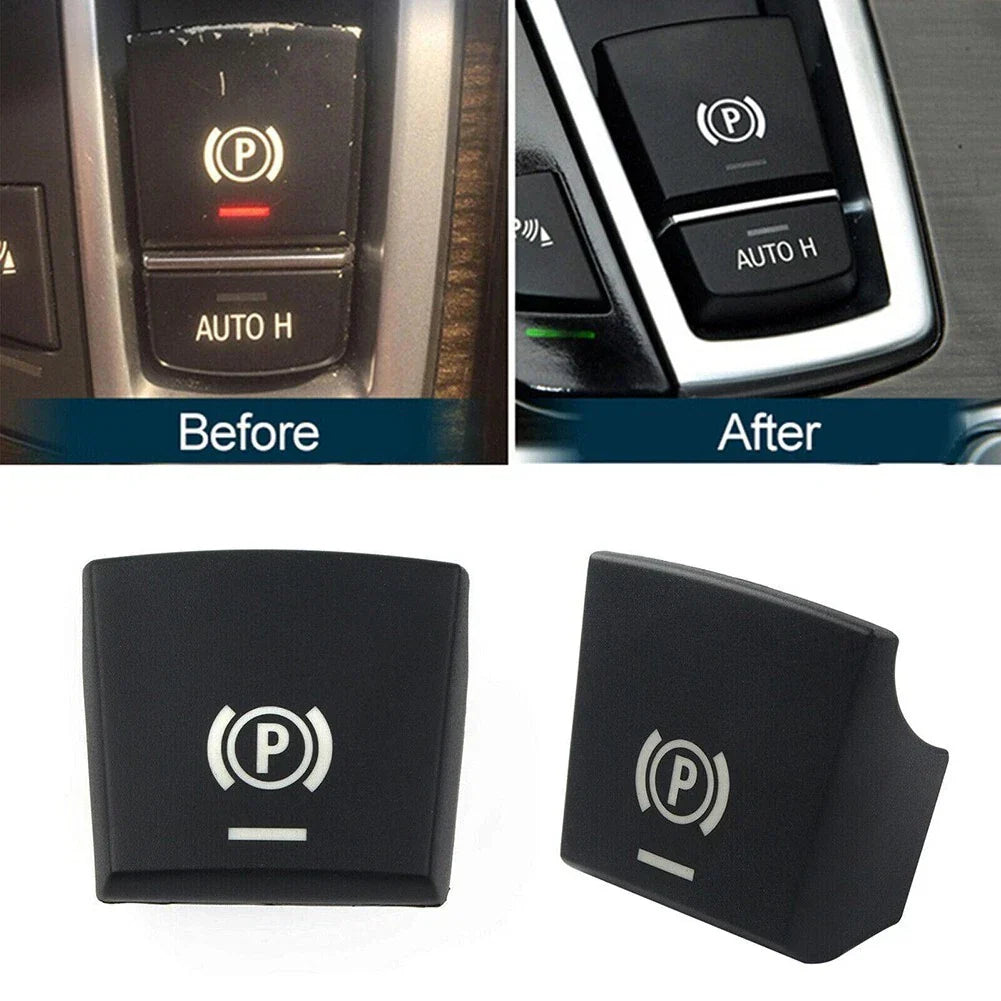 Switch Cover 1pc TPU ABS Black Handbrake Push-pull