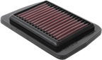 K&N High-Flow Air Filter for Yamaha YA-1818 (OE Replacement)