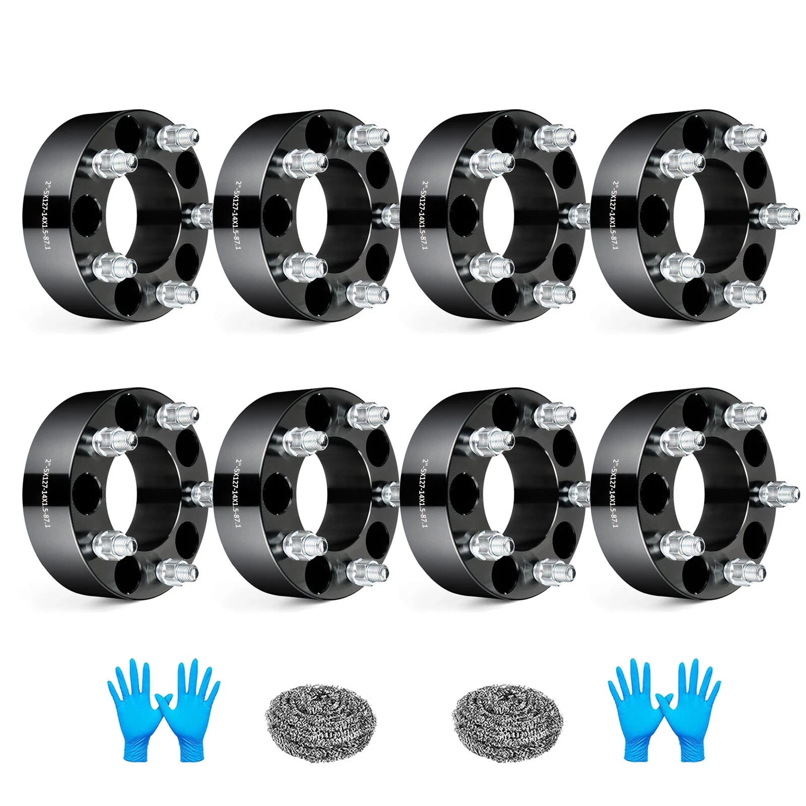 Wheel Spacers for Jeep Wrangler Dodge Durango (8pcs, 2012–2021)