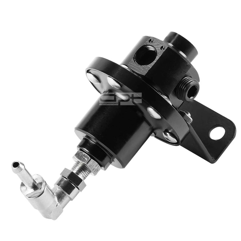 Billet 30 Micron Inline Petrol Filter + 160 PSI Fuel Pressure Regulator for