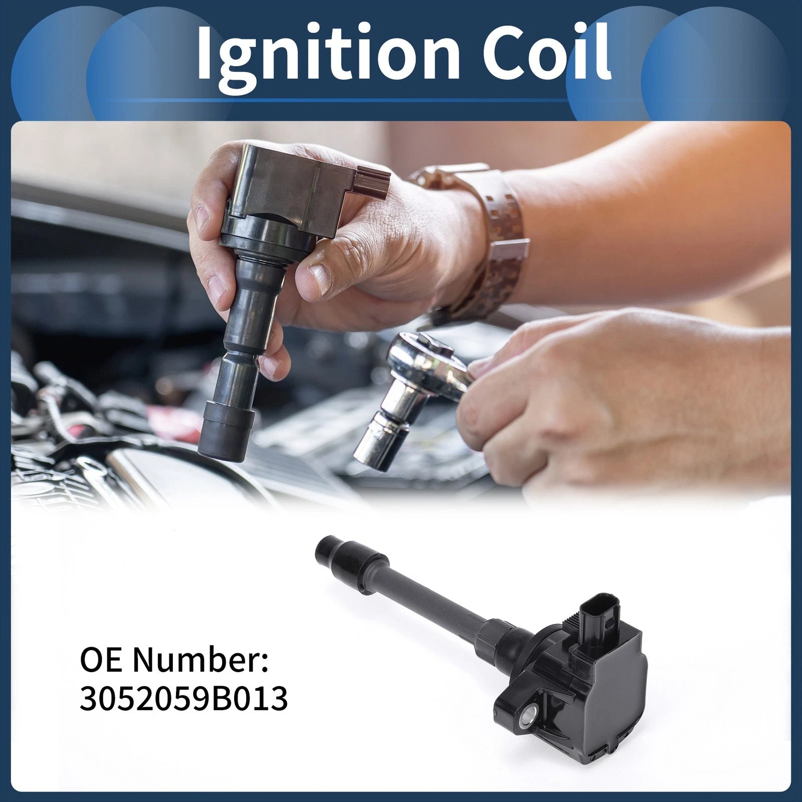 Ignition Coil Pack No. 3052059B013 for Acura RDX (2019–2021)